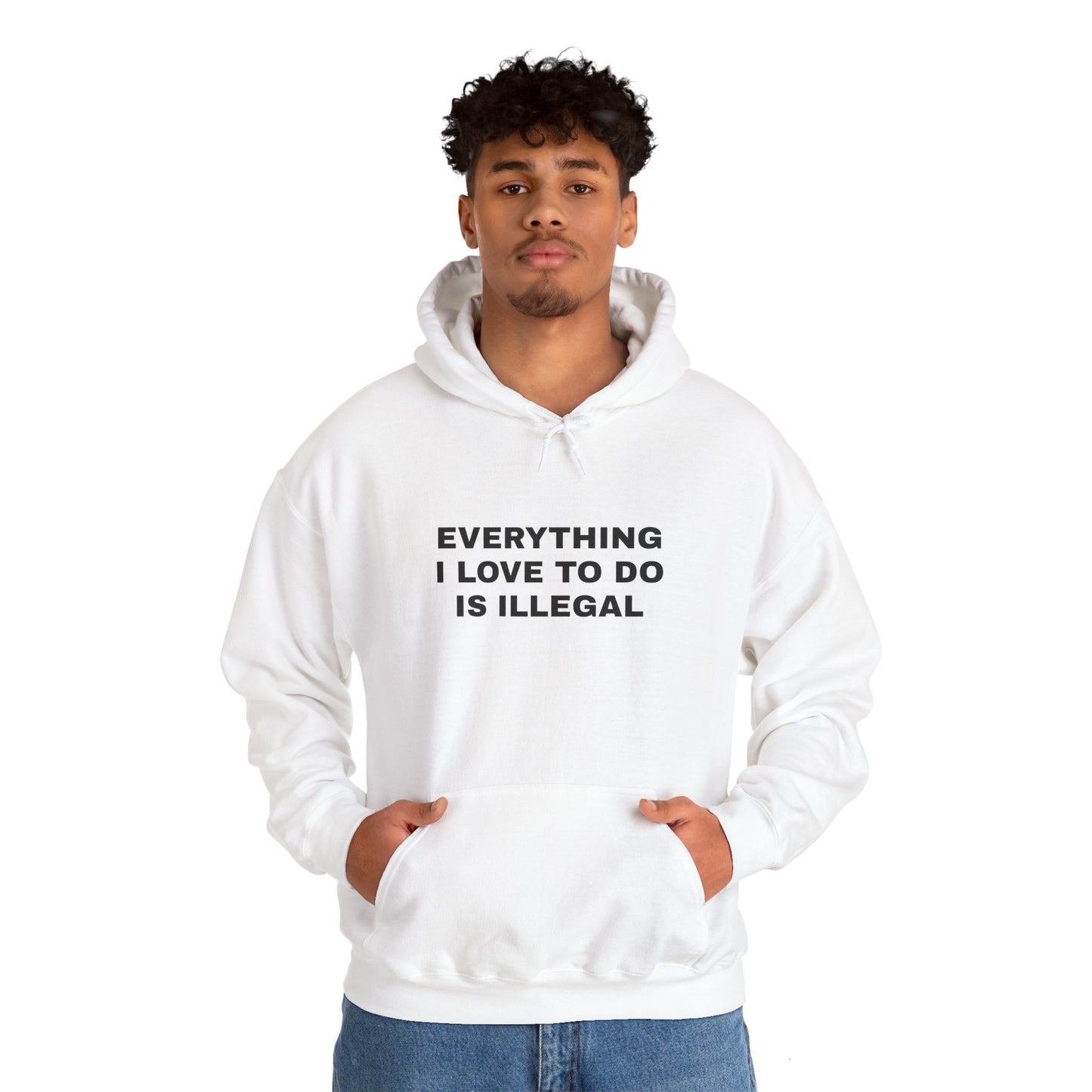 "Everything I Love To Do" Unisex Heavy Hoodie