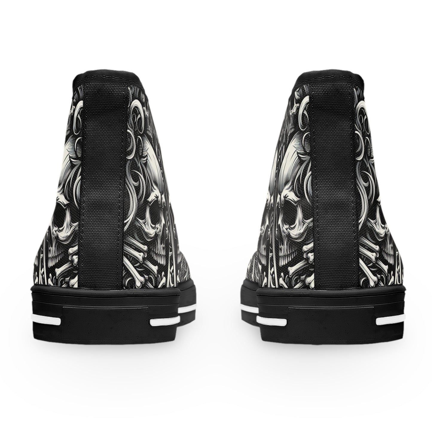 Gothic Skull High Tops - Women