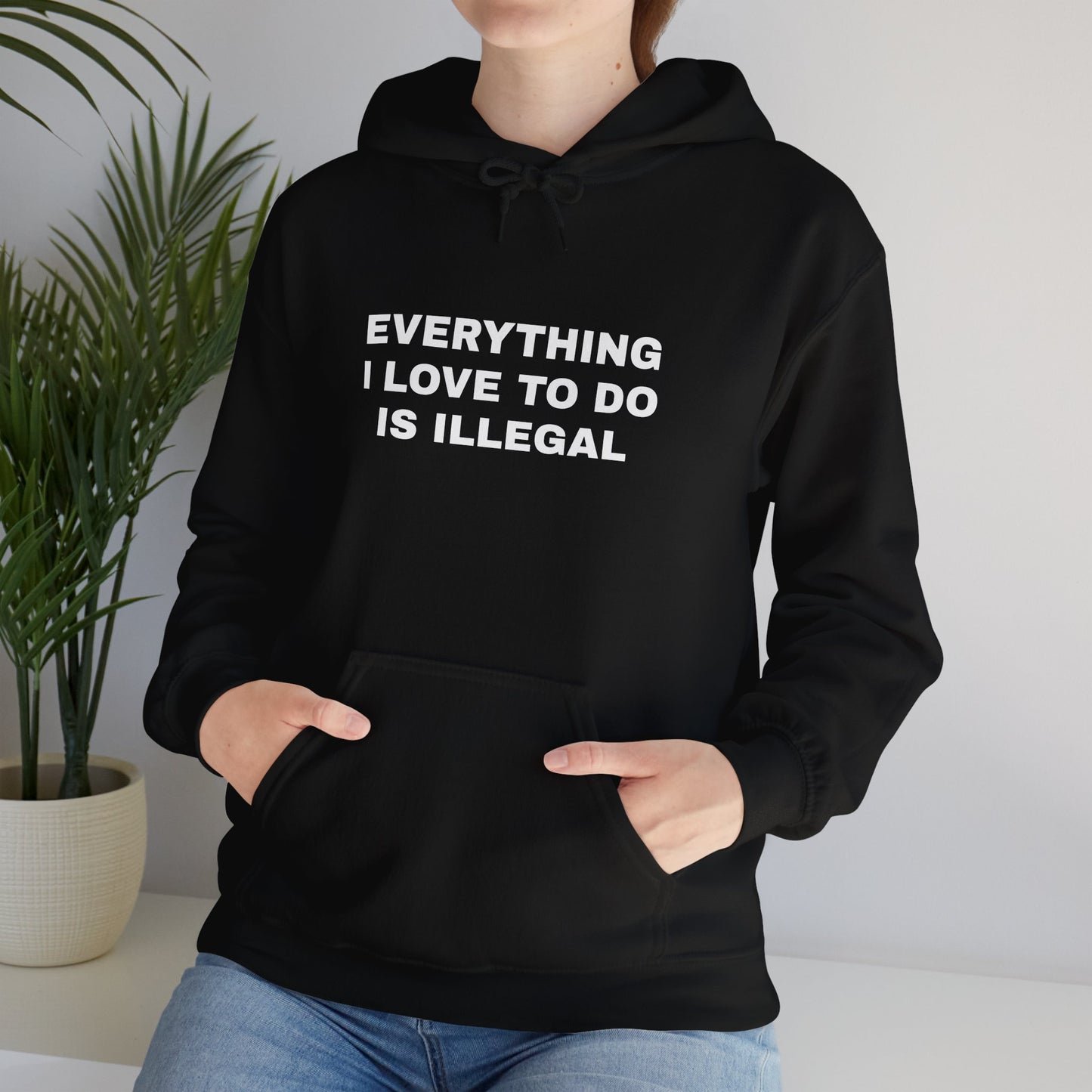 "Everything I Love To Do" Unisex Heavy Hoodie