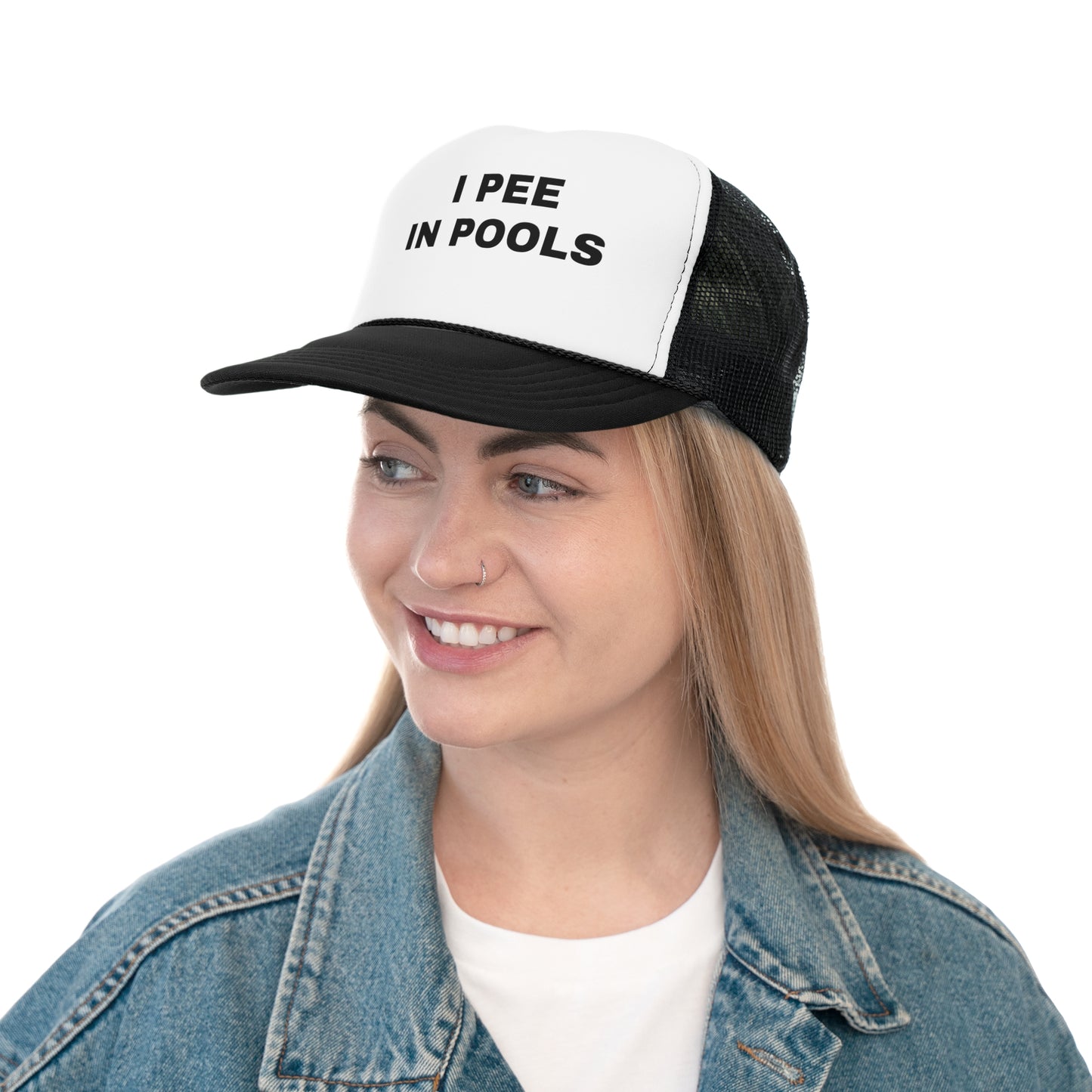 "I Pee In Pools" Trucker Cap