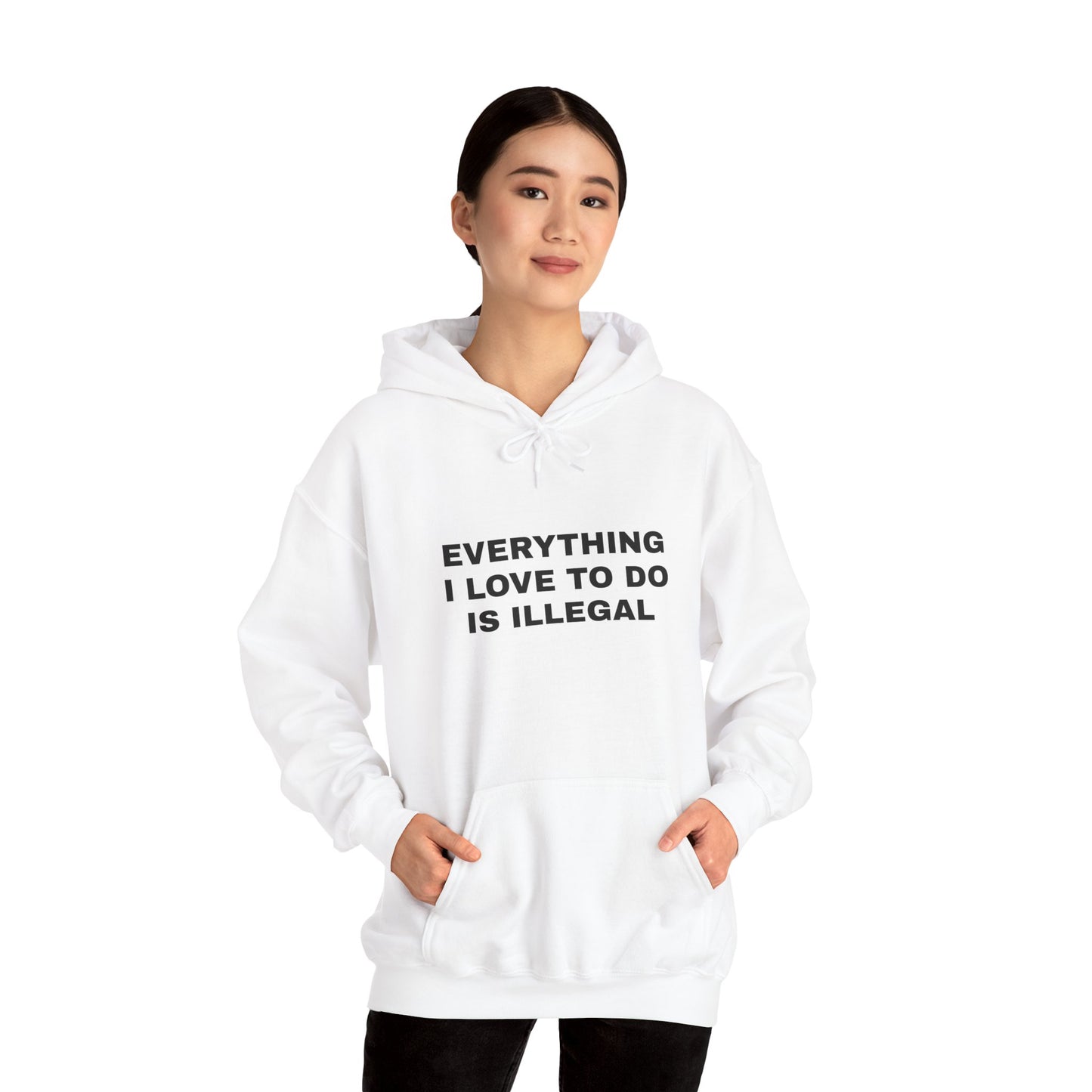 "Everything I Love To Do" Unisex Heavy Hoodie