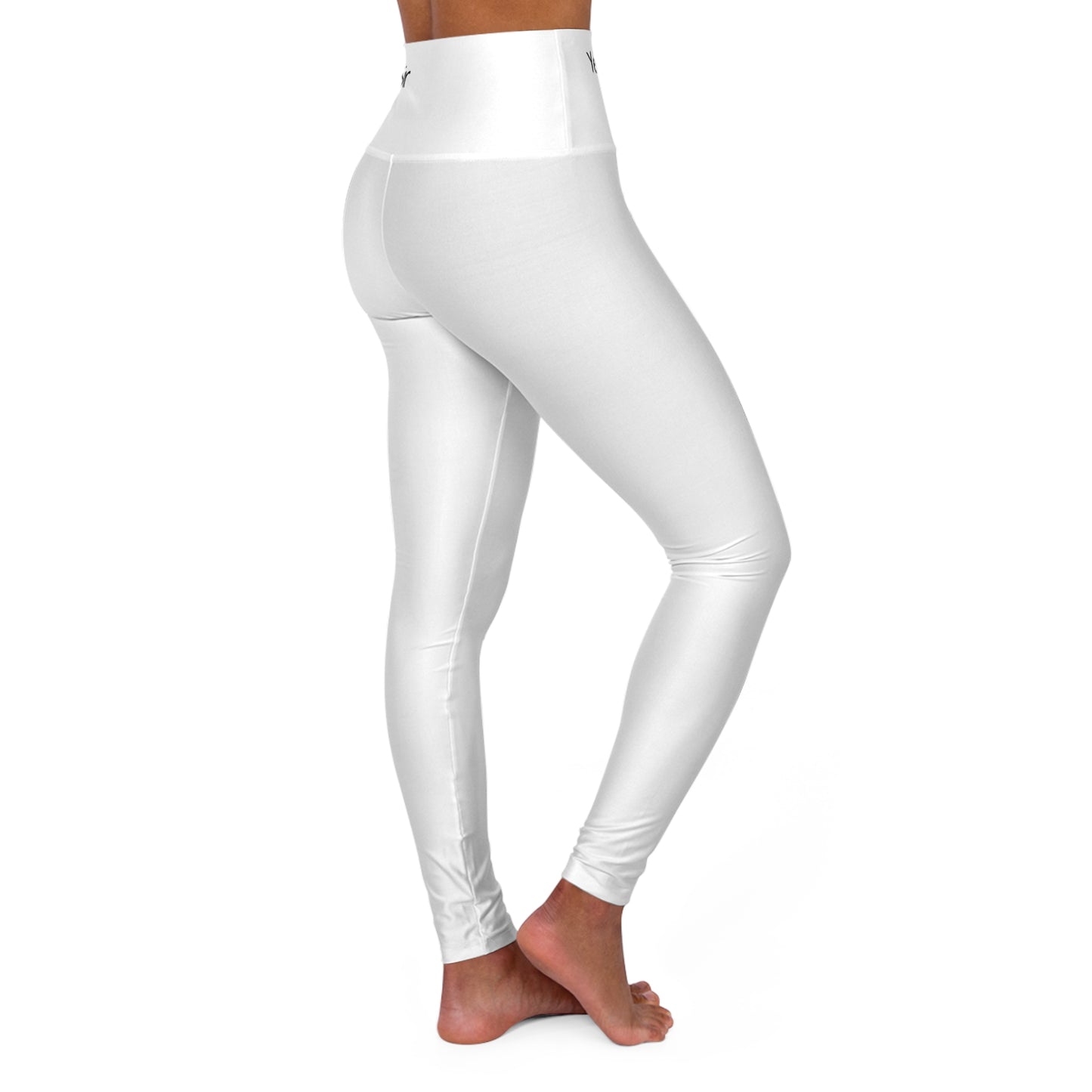 "Yes, Sir" High Waisted Yoga Leggings (AOP)