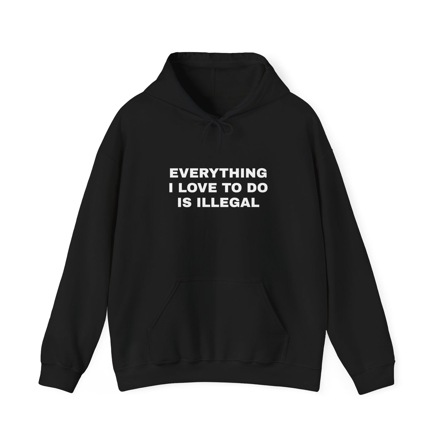 "Everything I Love To Do" Unisex Heavy Hoodie