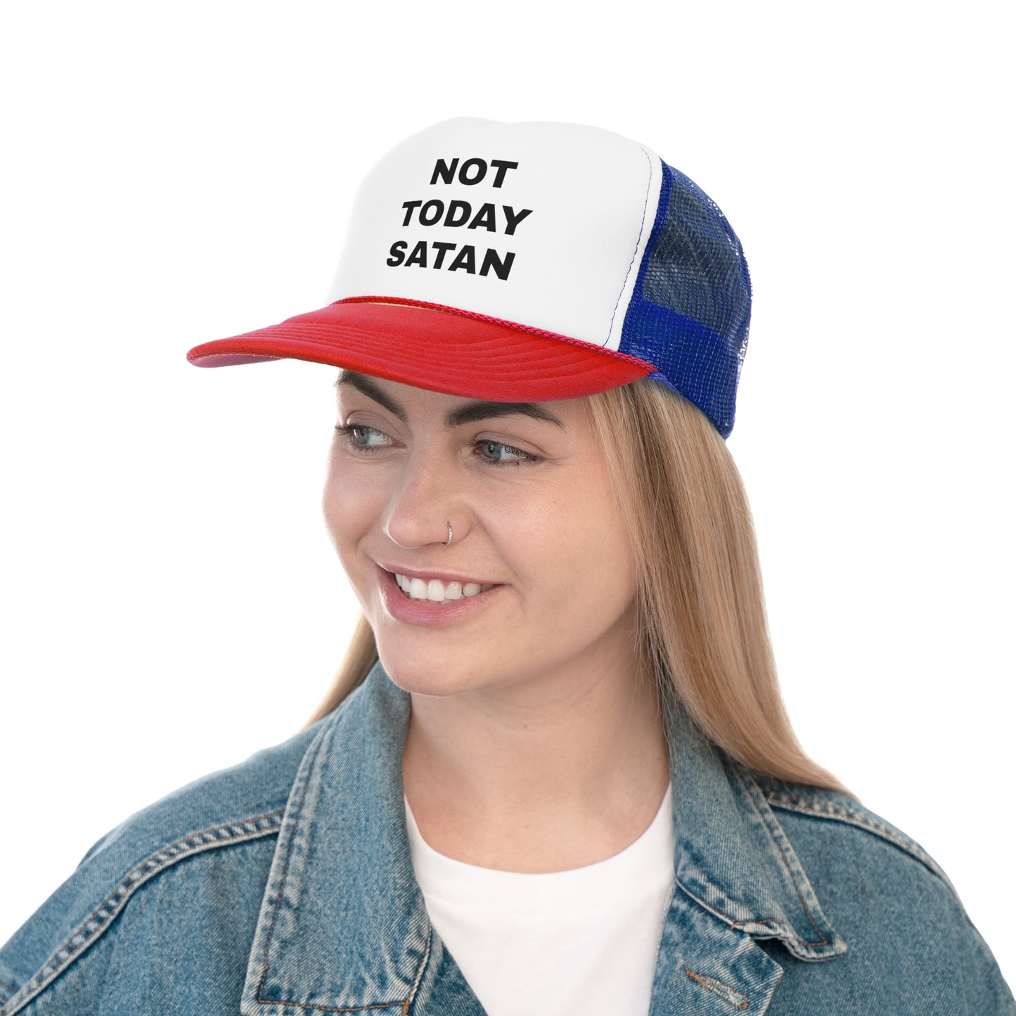 "Not Today Satan" Trucker Cap