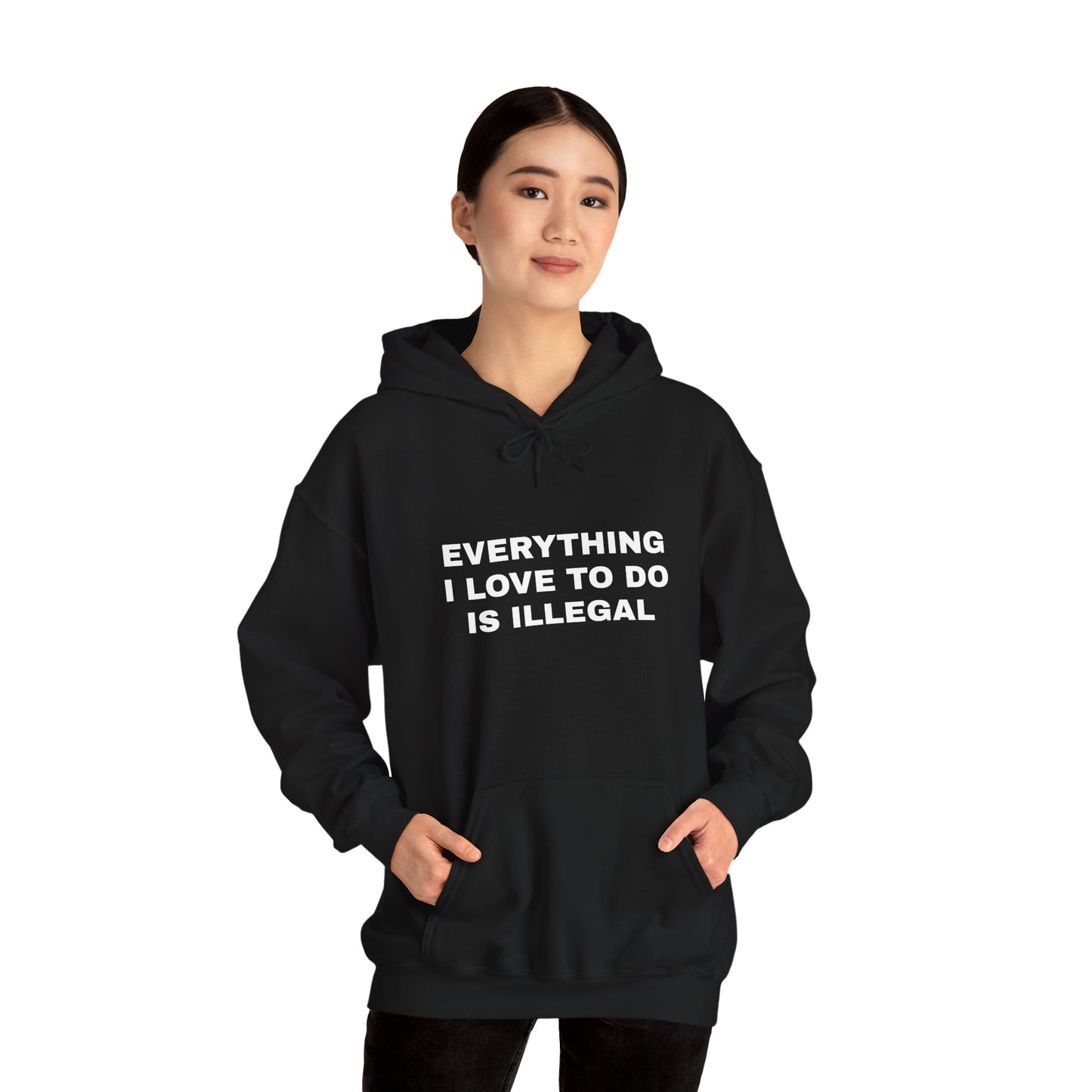 "Everything I Love To Do" Unisex Heavy Hoodie