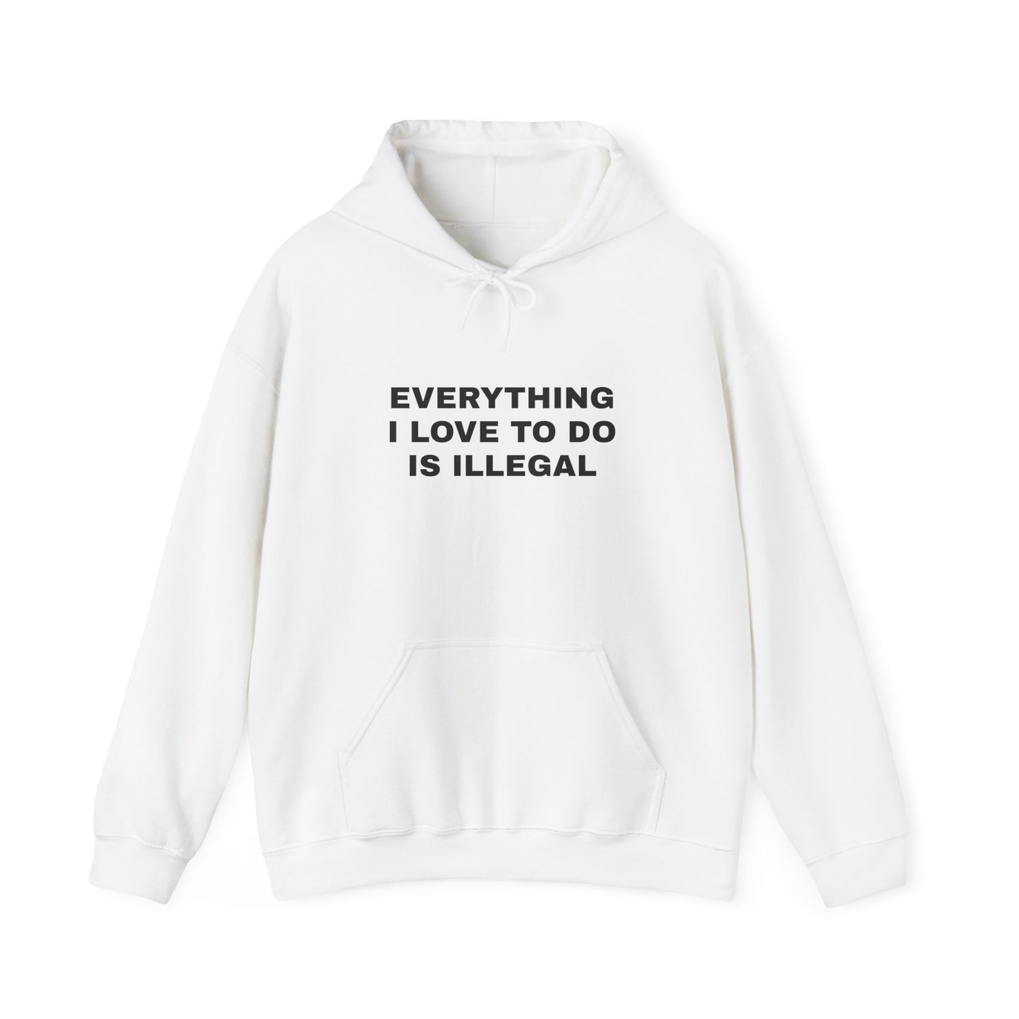 "Everything I Love To Do" Unisex Heavy Hoodie