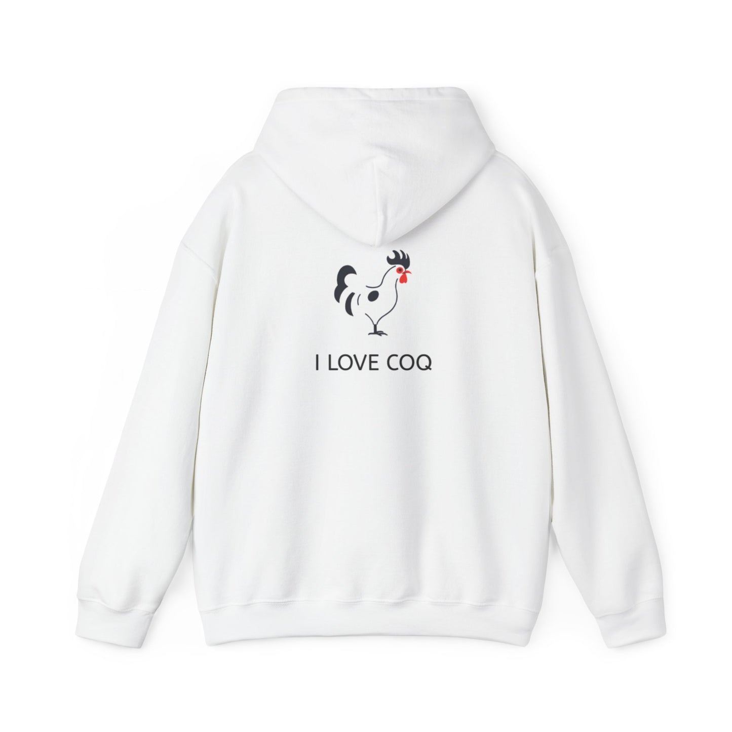 "I Love Coq" Unisex Heavy Hoodie