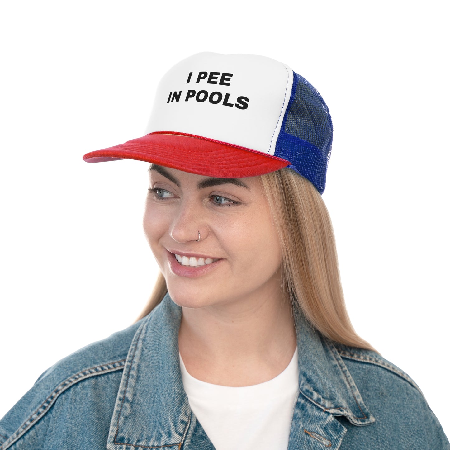 "I Pee In Pools" Trucker Cap