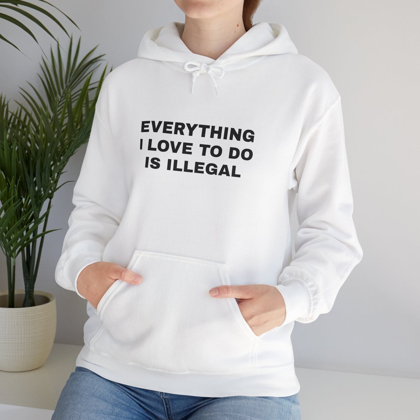 "Everything I Love To Do" Unisex Heavy Hoodie