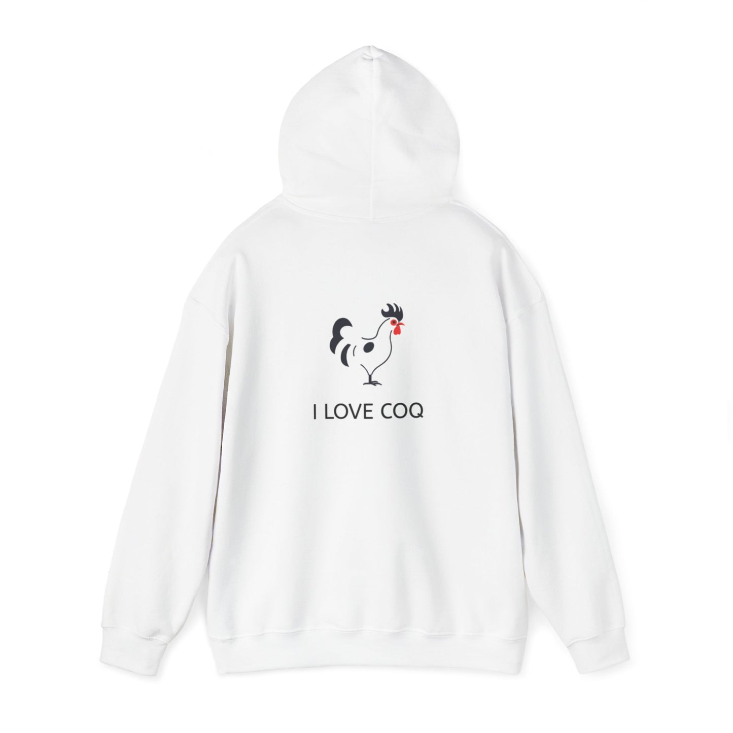 "I Love Coq" Unisex Heavy Hoodie