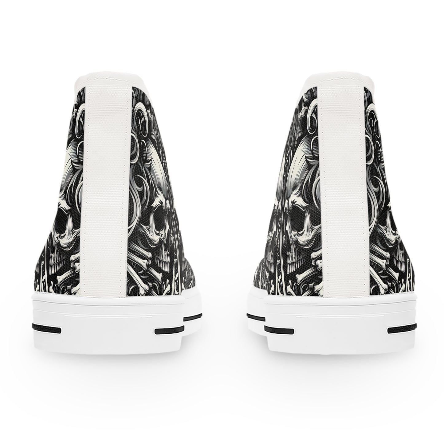 Gothic Skull High Tops - Women