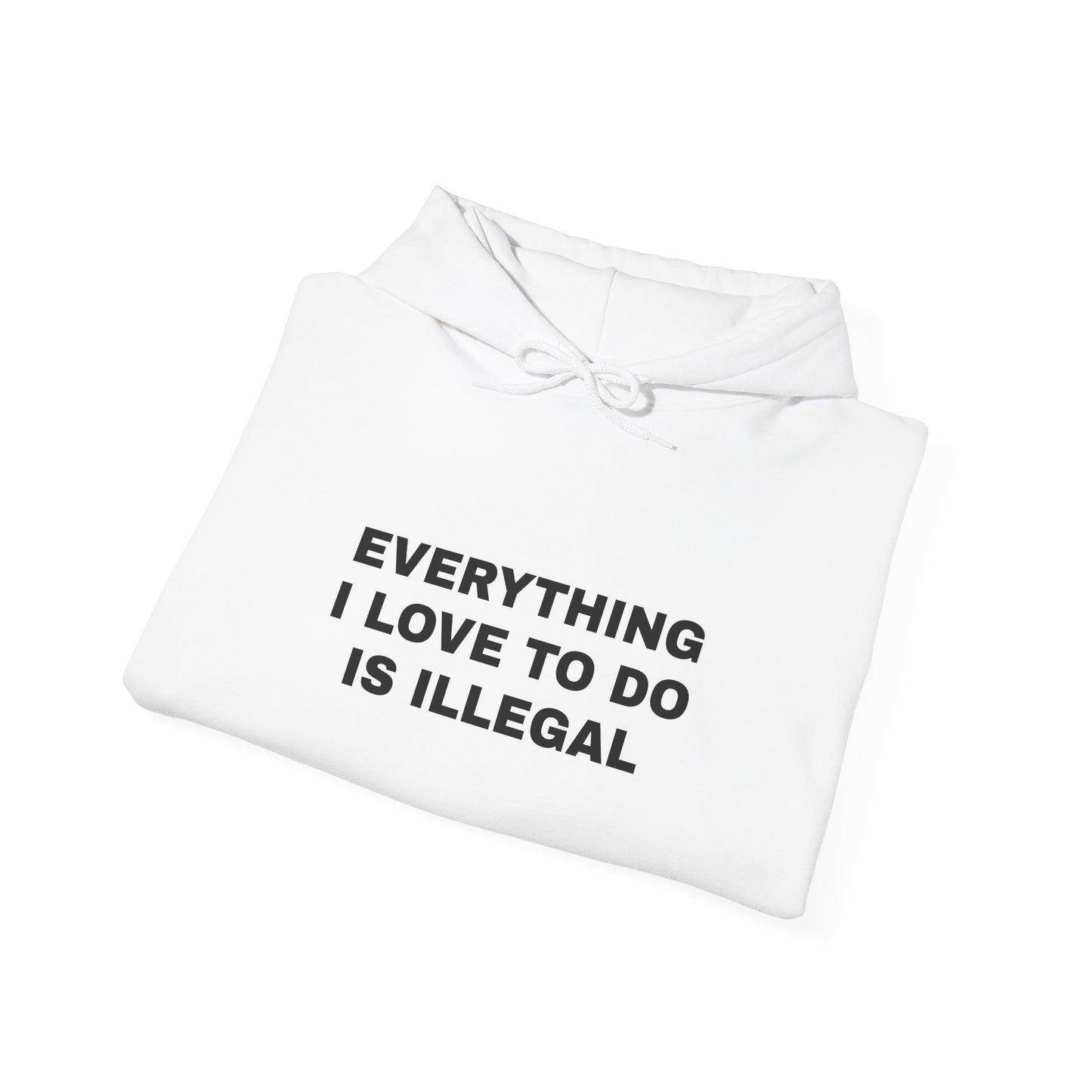 "Everything I Love To Do" Unisex Heavy Hoodie