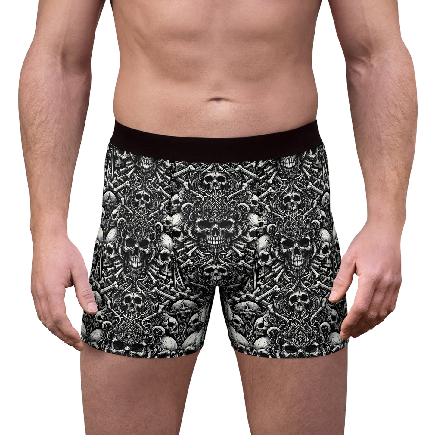 "Skull" Men's Boxer Briefs