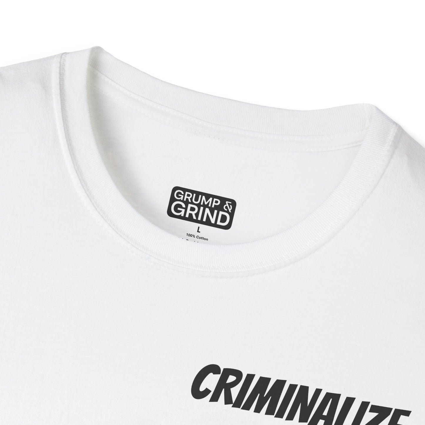 "Criminalize Small Talk" T-Shirt