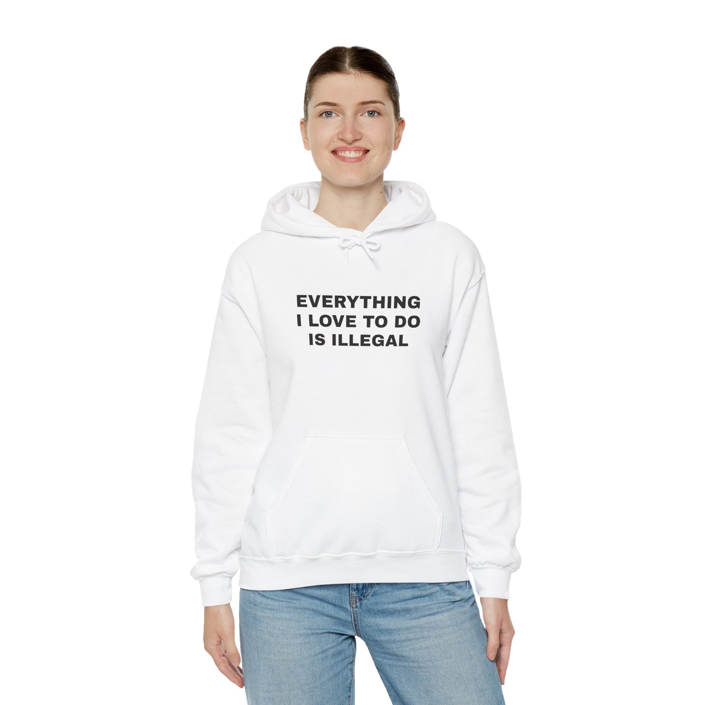 "Everything I Love To Do" Unisex Heavy Hoodie