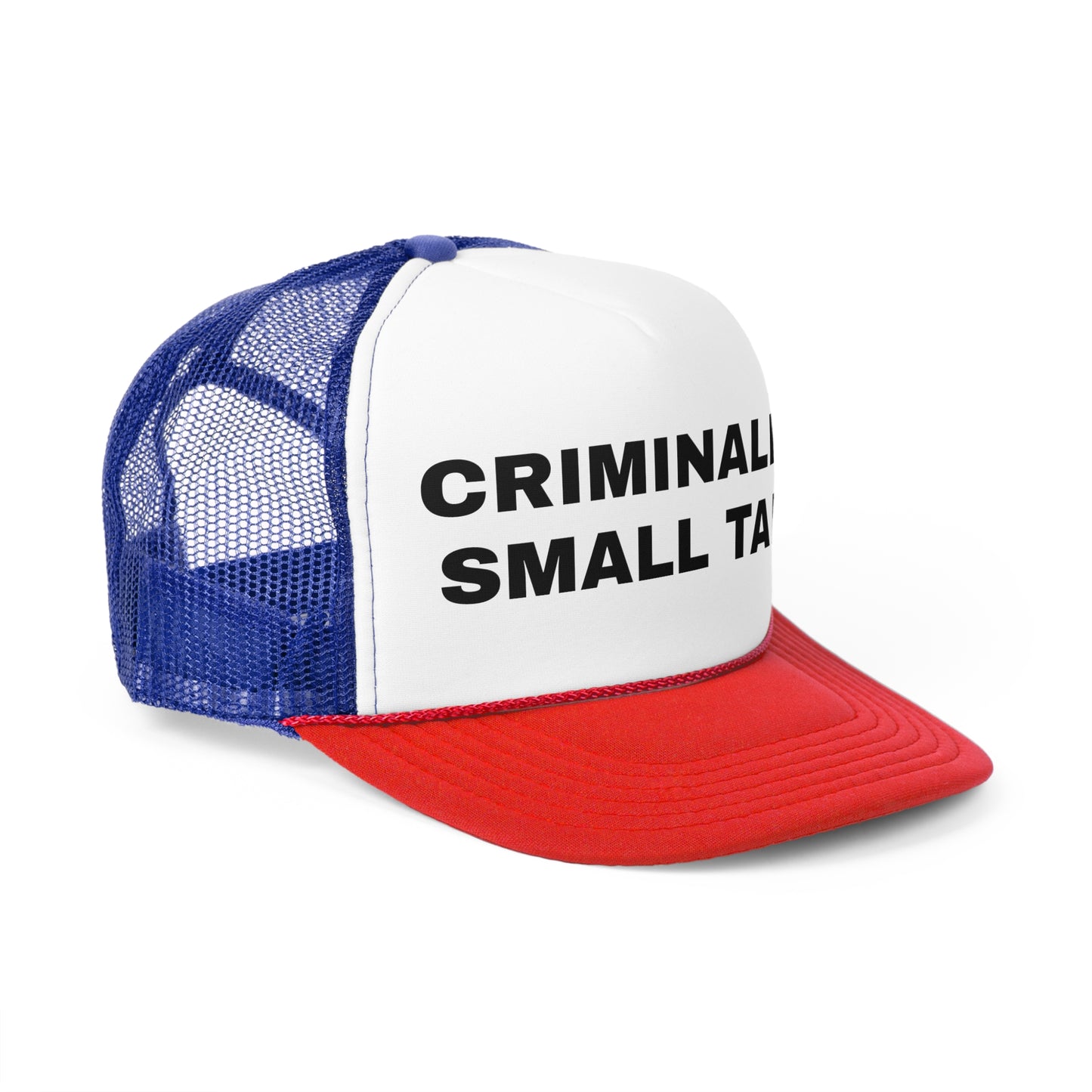 "Criminalize Small Talk" Trucker Cap